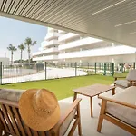公寓 Espectacular Con Terraza, Piscina & Parking 托雷德尔马尔
